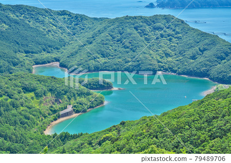 【三重島展望台的風景】三重縣渡來郡南瀨町三重志摩天地 【三重島展望台的風景】三重縣渡來郡南瀨町三重志摩天地 79489706