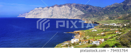 Nature landscape and beauty of Crete island. Greece Nature landscape and beauty of Crete island. Greece 79493764