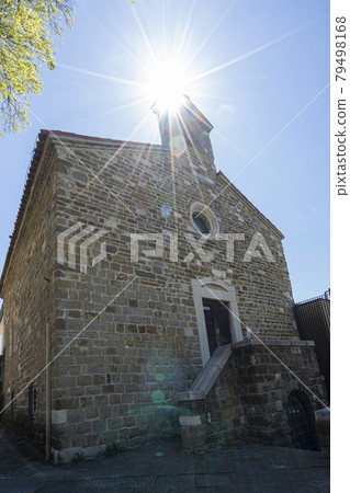 Rettoria and Oratorio of San Michele al Carnale church in Trieste. Rettoria and Oratorio of San Michele al Carnale church in Trieste. 79498168