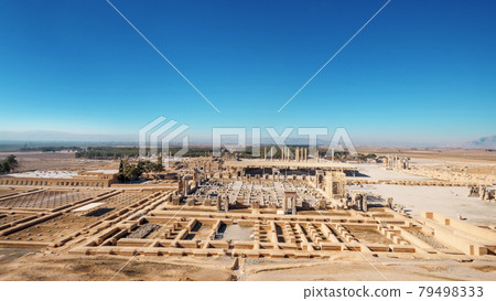 Persepolis, ancient ceremonial capital of the Achaemenid Empire. Since 1979 the site of Unesco World Heritage. 70 km northeast of city of Shiraz. Established probably by Cyrus the Great (Kurosh) Persepolis, ancient ceremonial capital of the Achaemenid Empire. Since 1979 the site of Unesco World Heritage. 70 km northeast of city of Shiraz. Established probably by Cyrus the Great (Kurosh) 79498333