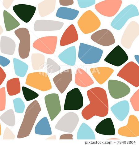 Abstract Shapes Seamless Pattern 79498804