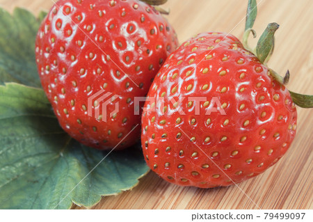 Fresh delicious strawberry on board. Healthy dessert and nutrition Fresh delicious strawberry on board. Healthy dessert and nutrition 79499097