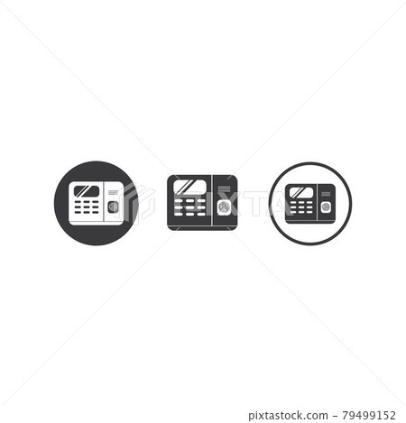 fingerprint scanner machine icon vector illustration design fingerprint scanner machine icon vector illustration design 79499152