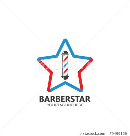 barber shop icon logo vector icon 79499166