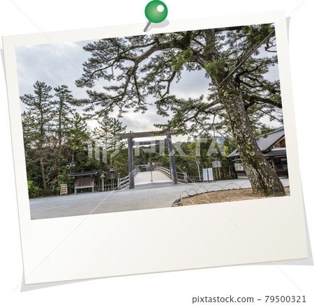 寶麗來風格照片 伊勢神宮內庫宇治橋 79500321