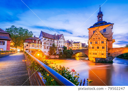 Bamberg, Germany - Medieval town in Franconia, historical Bavaria. 79502247