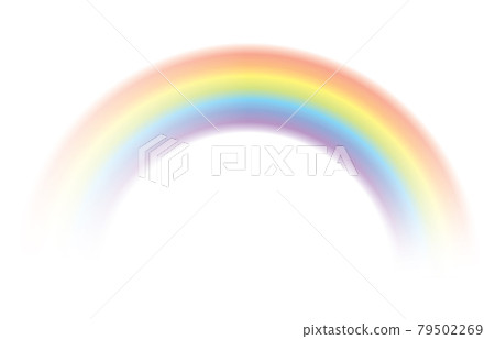 Beautiful vector vivid colorful rainbow shining blurred Beautiful vector vivid colorful rainbow shining blurred 79502269