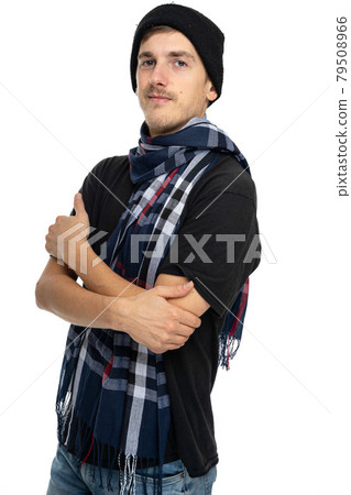 Young white man on white Young white man on white 79508966