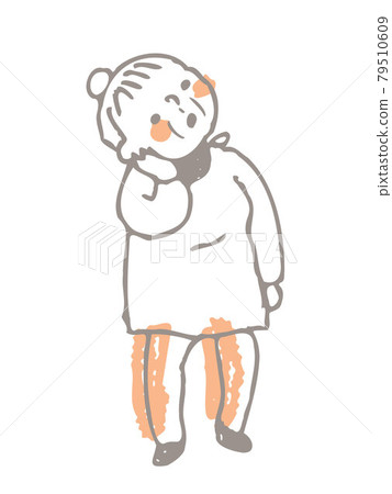 Grandma thinking 79510609