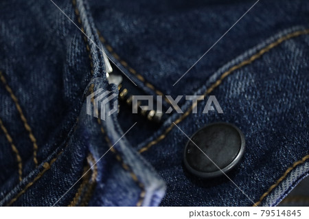 Dark blue jeans close up, Close up shot of denim jeans Dark blue jeans close up, Close up shot of denim jeans 79514845