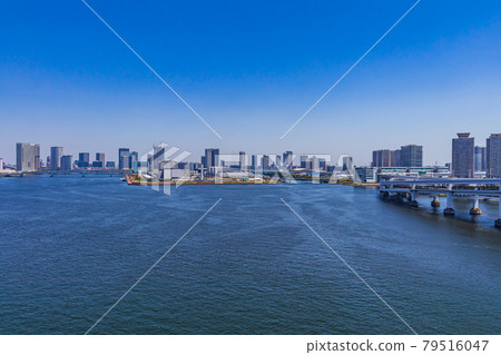 【東京街景】從彩虹橋眺望東京都 【東京街景】從彩虹橋眺望東京都 79516047