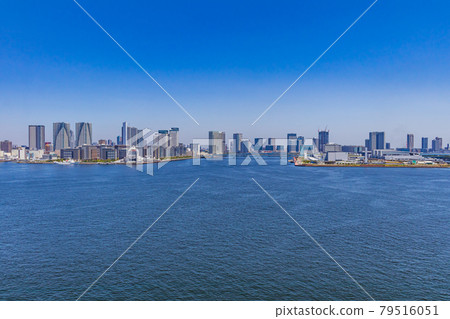 【東京街景】從彩虹橋眺望東京都 【東京街景】從彩虹橋眺望東京都 79516051