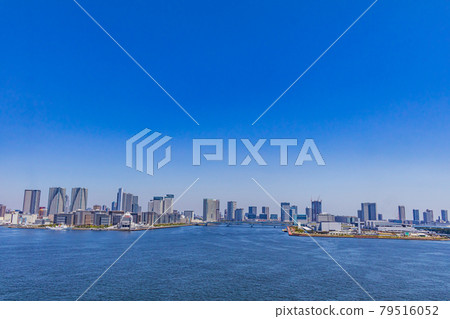 【東京街景】從彩虹橋眺望東京都 【東京街景】從彩虹橋眺望東京都 79516052