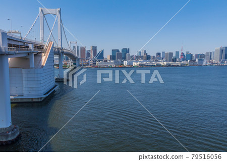 【東京街景】從彩虹橋眺望東京都 【東京街景】從彩虹橋眺望東京都 79516056