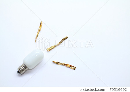 燈泡發光的圖像素材 79516692