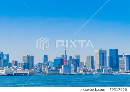 【東京街景】從彩虹橋眺望東京都 【東京街景】從彩虹橋眺望東京都 79517036