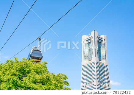 [Kanagawa Prefecture] Minato Mirai Urban Ropeway in fine weather 79522422
