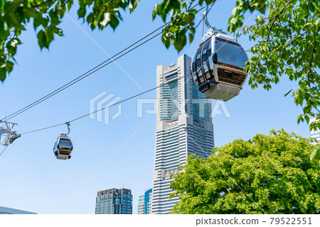 [神奈川縣] 好天氣的港未來城市索道 79522551