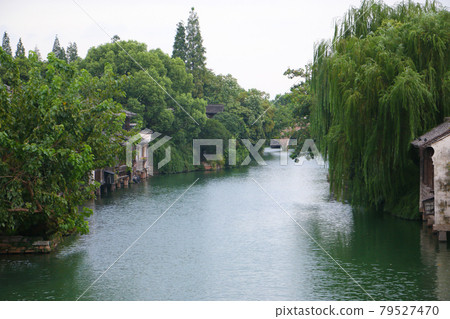 China Wuzhen Water Village Scenery 79527470