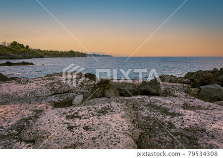 the marine sunset 79534308