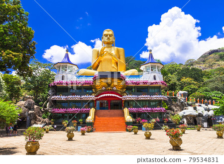Dambulla cave temple also known as the Golden Temple of Dambulla is a World Heritage Site 79534831