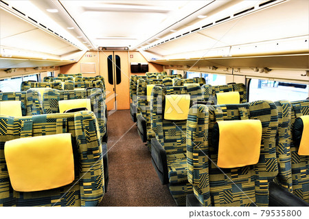 E4 Series Shinkansen "Max" inside the 2nd floor green car 79535800