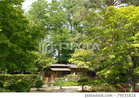 Tea room Hachimokuan (formerly Shanain Oblivion) Den Kobori Enshu Nationally designated important cultural property 79535818