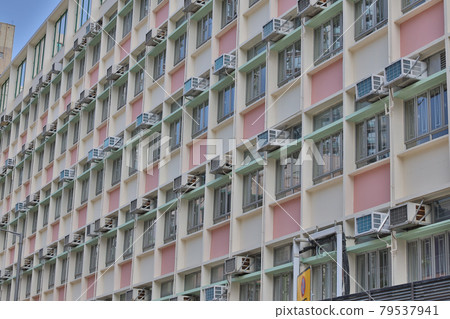 the Architectural appearance of a school in Hong kong 10 April 2021 the Architectural appearance of a school in Hong kong 10 April 2021 79537941