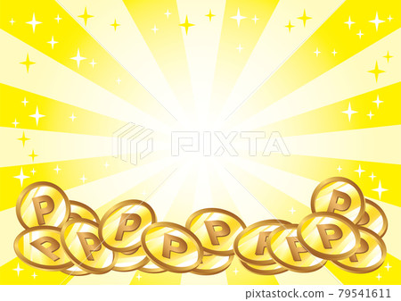 Coin point background glitter vector advertisement concentrated line banner flyer title cashless Coin point background glitter vector advertisement concentrated line banner flyer title cashless 79541611