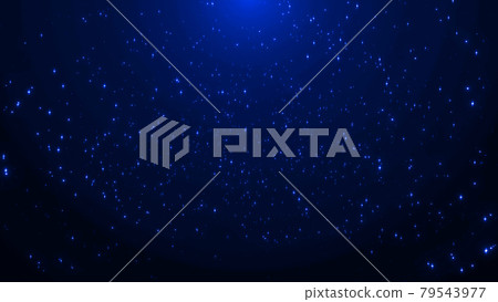 像深海一樣漂浮在夜空中的粒子圖像 像深海一樣漂浮在夜空中的粒子圖像 79543977