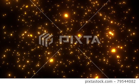 Fantastic glittering golden gold particles particles sparks sparks Fantastic glittering golden gold particles particles sparks sparks 79544082