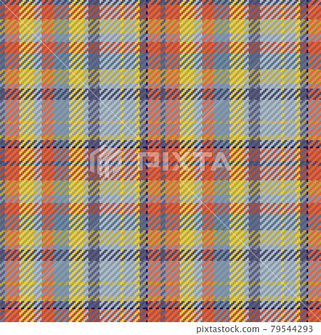 Tartan plaid seamless pattern. Color textile background. Flannel shirts. Vector illustration for wallpapers, fabric, cage. 79544293