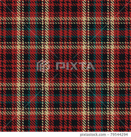 Tartan plaid vector background. Fashion pattern. Vector wallpaper for Christmas, New Year decorations.Traditional Scottish ornament. 79544294
