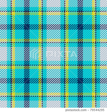 Seamless pattern of scottish tartan plaid. Repeatable background with check fabric texture. Vector backdrop striped textile print. 79544295