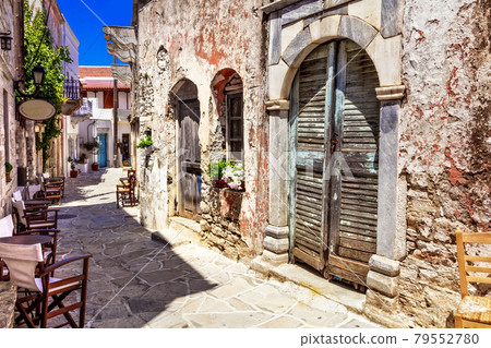 Charming old villages of Greece. Chalki, Naxos 79552780