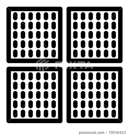 Repair paving icon, outline style Repair paving icon, outline style 79556425