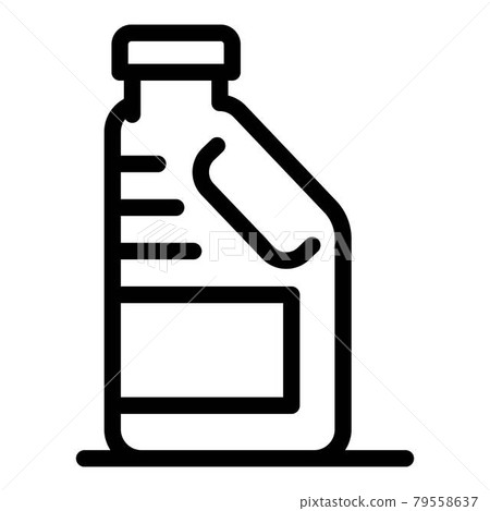 Burner canister icon, outline style 79558637