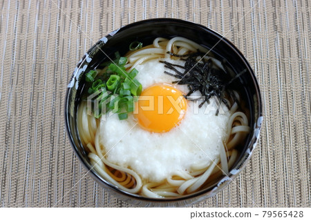 Tsukimi Tororo Udon 79565428
