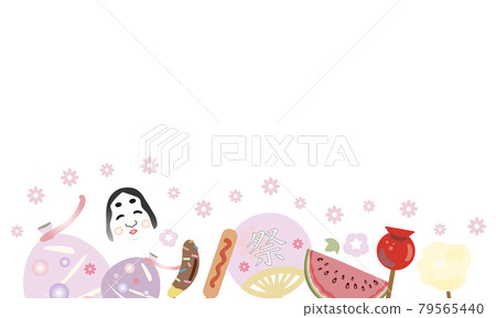 夏季節日框架 夏季節日框架 79565440