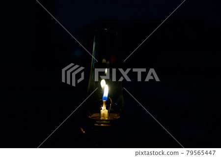 Fluctuation of gas lantern flame 79565447