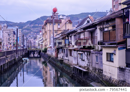Nagasaki cityscape Nagasaki cityscape 79567441