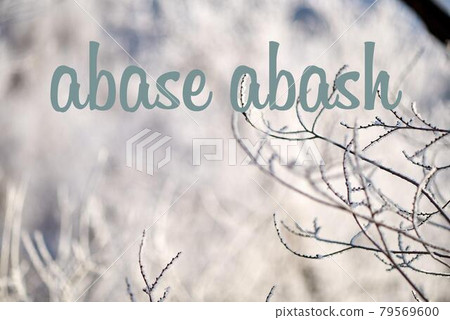 The words abase and abash differ by only one letter. Wordplay The words abase and abash differ by only one letter. Wordplay 79569600