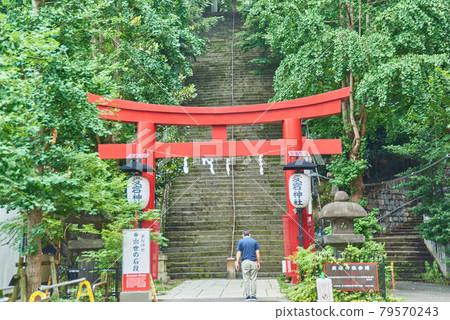 東京都港區愛宕神社 Otokozaka Onnazaka 79570243