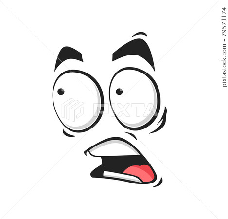 Scared face - Top vector, png, psd files on