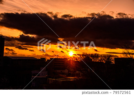 Hamamatsu sunset 79572561