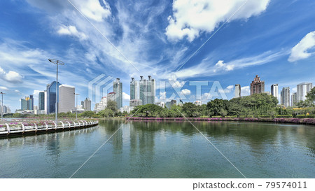 Benjakitti 公園，曼谷，泰國 79574011