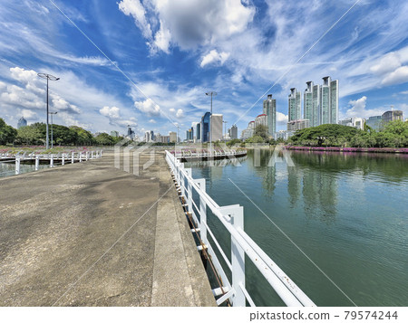 Benjakitti 公園，曼谷，泰國 79574244