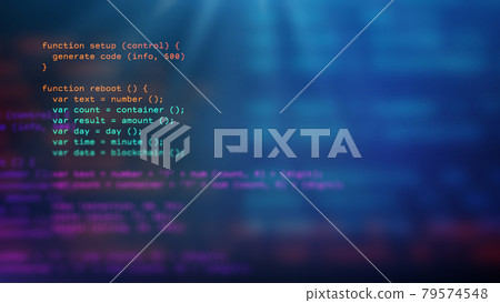 Abstract programming illustration. Cloud technology data security concept. Binary code internet technology. Cloud network and business technology. Abstract programming illustration. Cloud technology data security concept. Binary code internet technology. Cloud network and business technology. 79574548