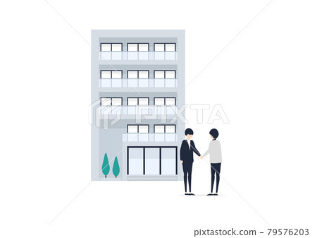 公寓購買/銷售/合同的插圖素材 79576203