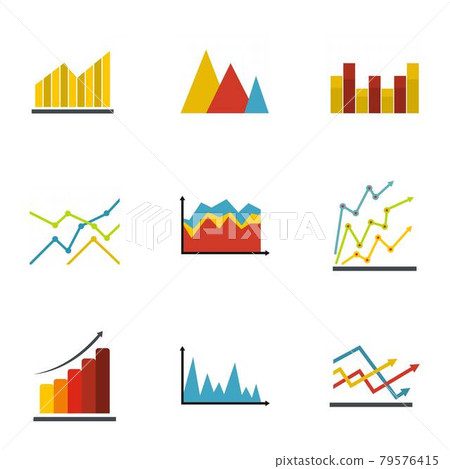Scheme icons set, flat style Scheme icons set, flat style 79576415